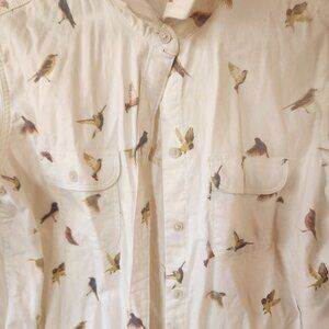 Eddie Bauer Bird Flannel